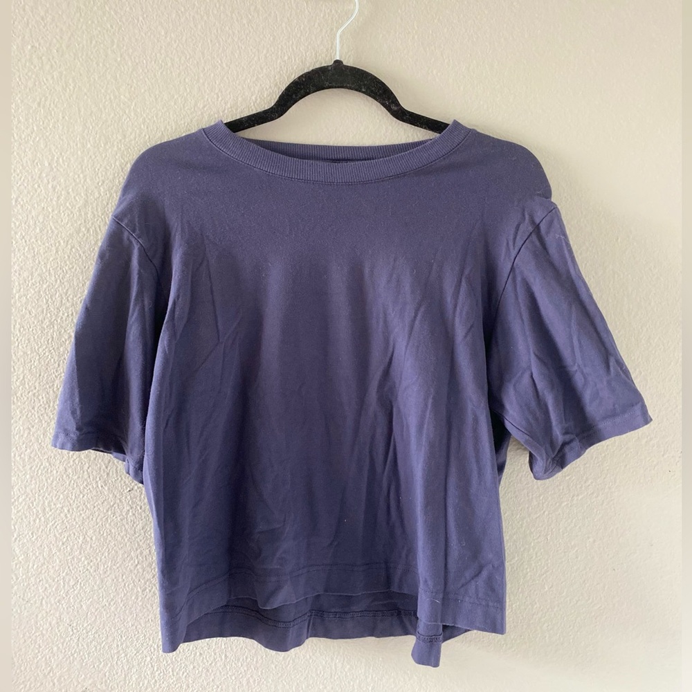 Hi everyone, this shirt is perfect for exercise, it’s from all in motion.